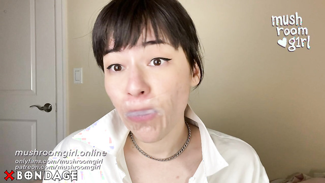 Mushroomgirl - Trying out 5 different gags for you