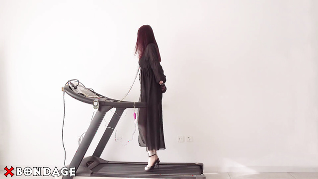 Chinesse Bondage - High heels meet handcuffs and shackles
