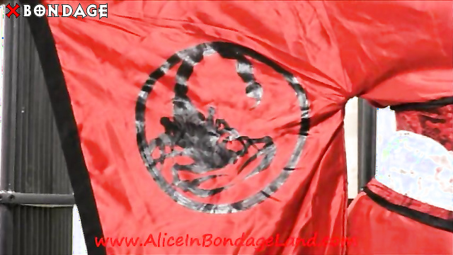 Alice In Bondage Land - Shibari Jail Cell Part 1 Strip Searched