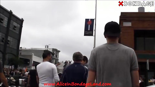 Alice In Bondage Land - FemDom Public Humiliation