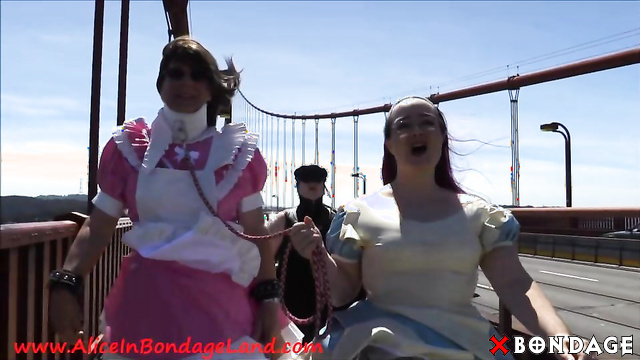 Alice In Bondage Land - Golden Gate Bridge Sissy 2