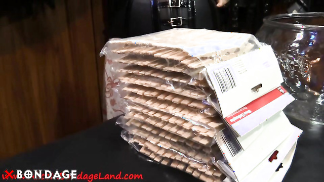 Alice In Bondage Land - 300 Clothes Pins Part 1