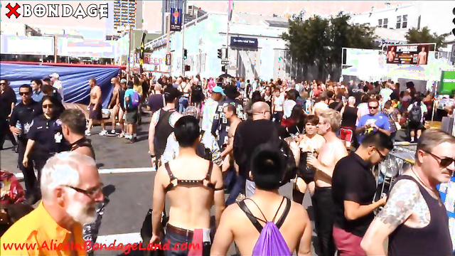 Alice In Bondage Land - Folsom Street Fair Sissy Piggy