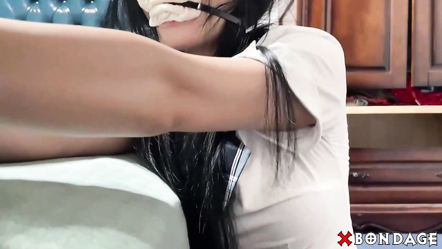 Chinesse Bondage - Breaking into a schoolgirl's house