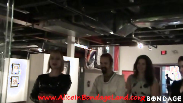 Alice In Bondage Land - Erotic Heritage Museum Part 1 CFNM Tour