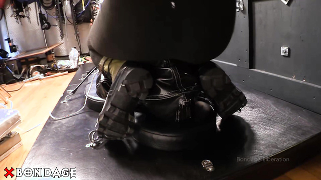 BondageLiberation - Strapped Down And Sacked Out