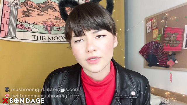 Mushroomgirl - POV angry kitty bound gagged and vibed