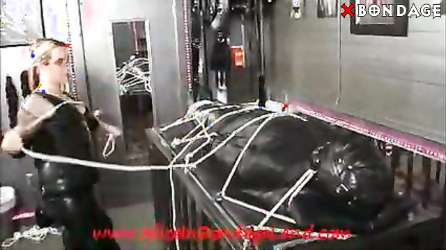 Alice In Bondage Land - Leather Sleepsack Nap Time Sissy Amy