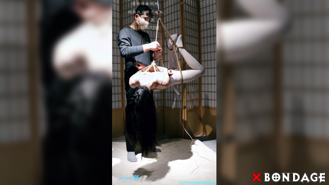 Chinesse Bondage - Xiaodong gymnastics suit tied