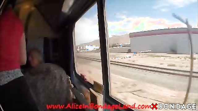 Alice In Bondage Land - Cross Country Train Trip Part 3