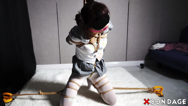 Chinese Bondage - White Stockings and Sailor Suit