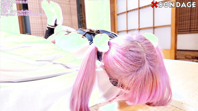 Chinese Bondage - Rope Girl with Double Pigtails