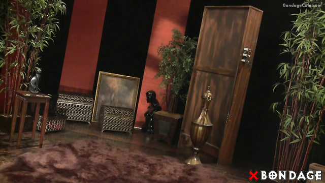 Bondagecafe - Nylonika Caught and Tightly Bound by The Cat Girl