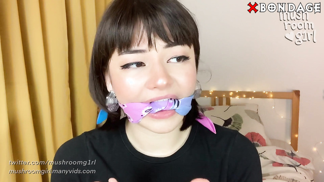 Mushroomgirl - Cleave Gagged and Struggling in Tight Bondage
