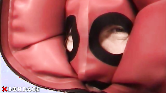 Alice In Bondage Land - A Breath Control for a Masked Slave