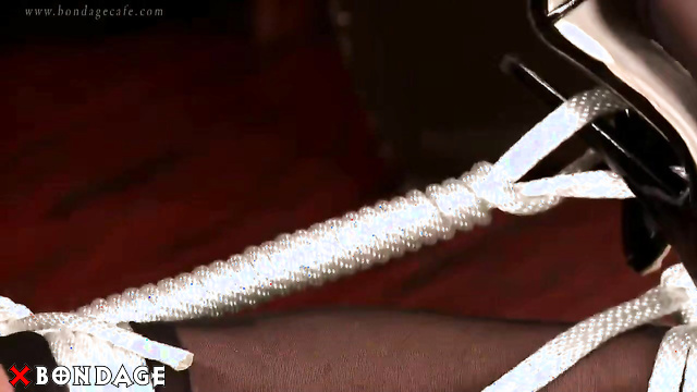 Bondagecafe - Beautiful Chrissy Marie Hogtied and Tickled Part 1
