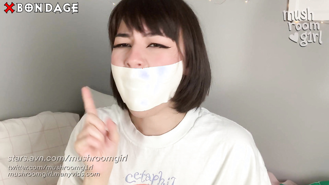 Mushroomgirl - Sexy Cute Asian Brunette Gag Talking