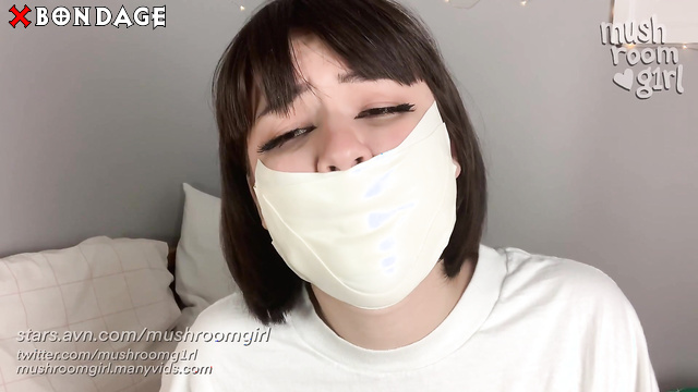 Mushroomgirl - Sexy Cute Asian Brunette Gag Talking