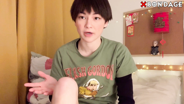 Mushroomgirl - Sexy Asian Brunette Gags Herself and Masturbates