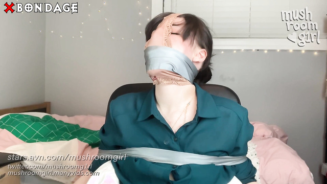 Mushroomgirl - Sexy Office Girl Humiliated and Bound