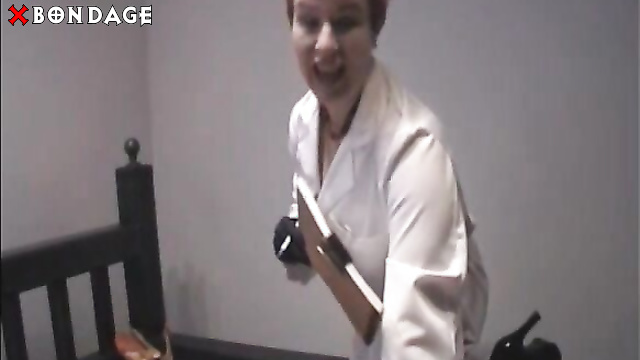Alice In Bondage Land - Masturbation Therapy For a Restricted Patient