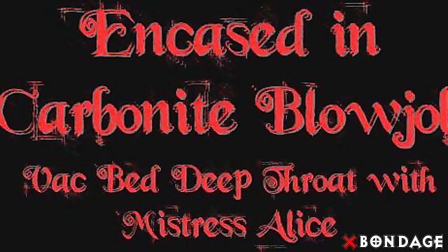 Alice In Bondage Land - Sensual Domination of Rubber Bed Slave