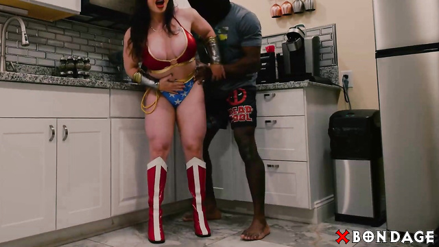 Sexy Cosplayer Brandi Mae Tied Up And Hardly Fucked