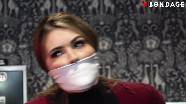 Borderland Bound - Sexy Chubby Girl Caught and Tied Up by a Burglar
