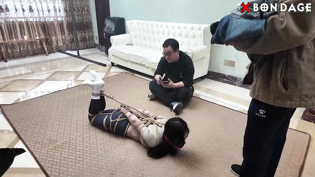 Chinese Bondage - Sexy Asian Girls Captured Ballgagged and Tied Up