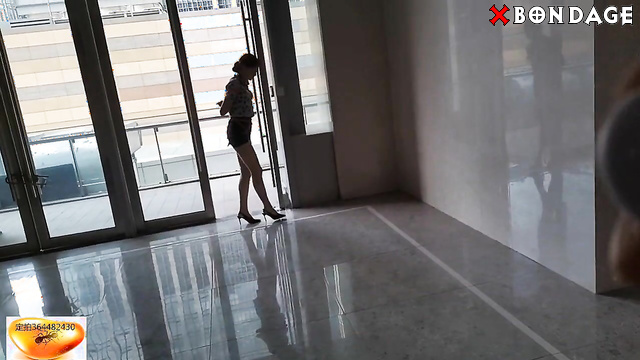 Chinese Bondage - Sexy Asian Brunette Tied Up and Whipped