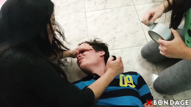 Selfgags - Stepmom And Stepdaughter Get Strict Bondage Revenge On Thief