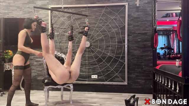 Jolie Berrie - Predicament Bondage And Foot Worship: Ass Smothering Part 2