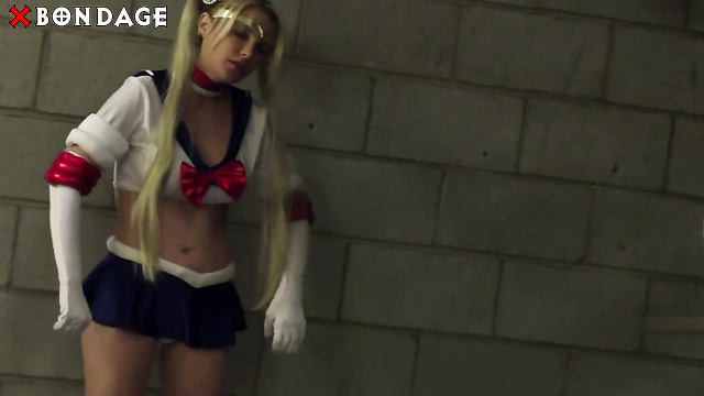 Rapture Entertainment - Busty Blonde In Lingerie VS Sailor Moon In The Wizard Moon On Fire Story