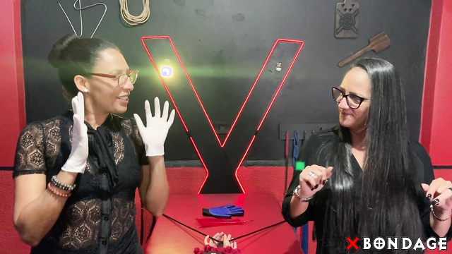 Mistress V Black - Intense Tickles Torment With Serena In Gloves And Stocks Episode 2