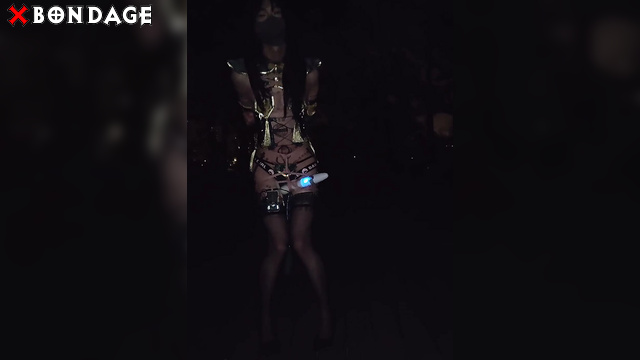 She Understands Pet Language Via Outdoor Tasks With Her Collared Slave