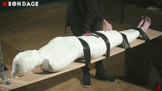 RF Studio Production - Stacy Mummificated Suspended And Bare Soles Tickled