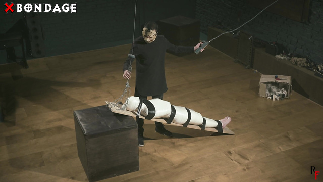 RF Studio Production - Stacy Mummificated Suspended And Bare Soles Tickled