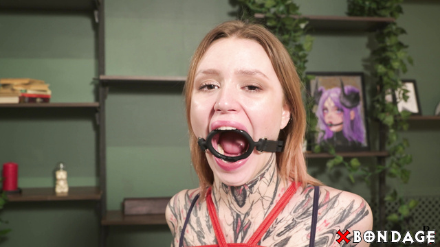 RF Studio Production - Barefoot Blondie Astrid Chair Bondage