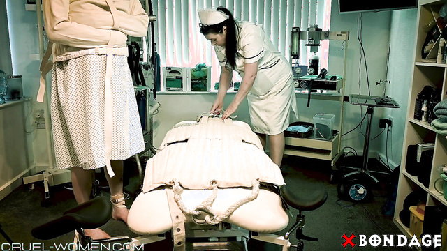 Medical Clinic - Sexy Restriction Male Slave Patient