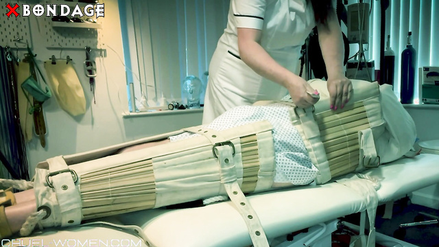 Medical Clinic - Sexy Restriction Male Slave Patient