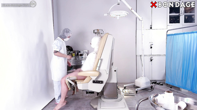 Hinako House of Bondage - Medical Handjob For Mummificated Slave