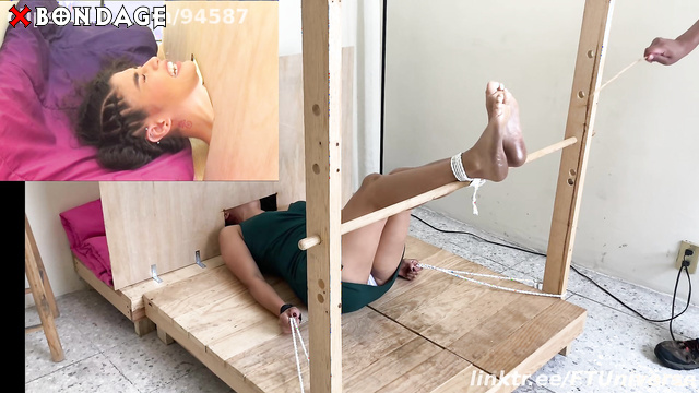 Feet Universe - Hard Foot Whipping And Fire Punishment For Sexy Slut