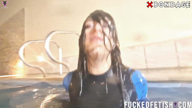 FuckedFetish - Hot Sexy Brunette Mia Underwater Bondage