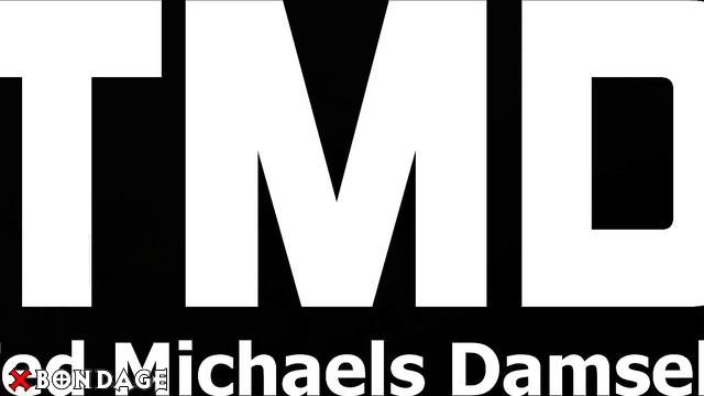 Ted Michaels Damsels - Chubby Blonde Tied Up For Masturbation