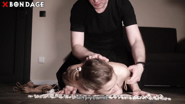 Russian Girls in Fetish - Mercylessly Masturbated In Tight Hogtied