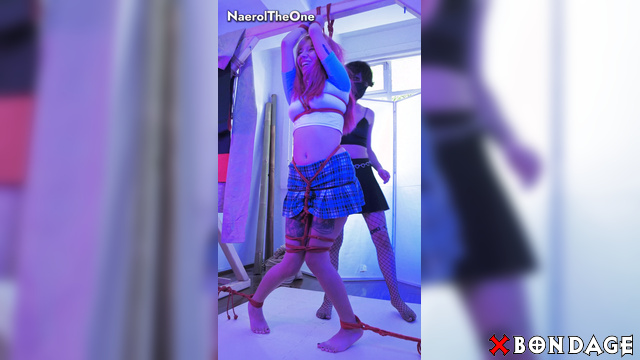 NaerolTheOne - Sexy Asian Cosplayer Froggo Tied Up And Tickled