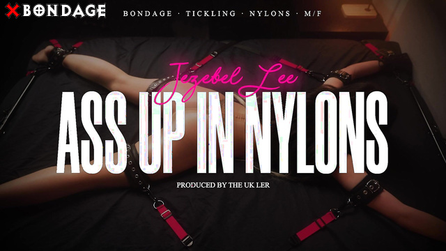 The UK Ler - Jezebel Lee: Face Down Nylon Tickling With Oil Shine