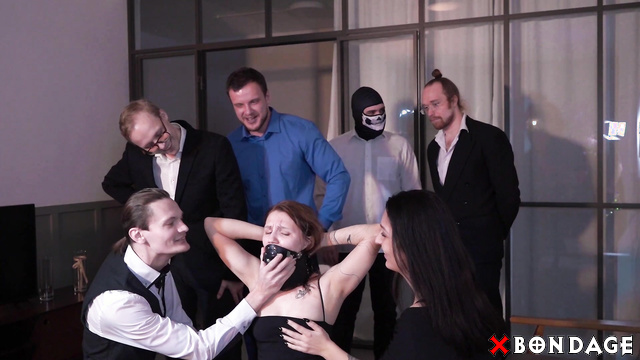 Russian Girls in Fetish - Night Of Public Degradation: My Wife Is A Secret Slave