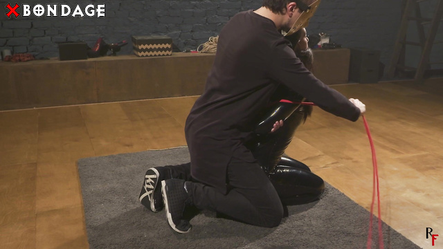 Rf Studio Production - Minseo In A Catsuit First Bondage Experience Part