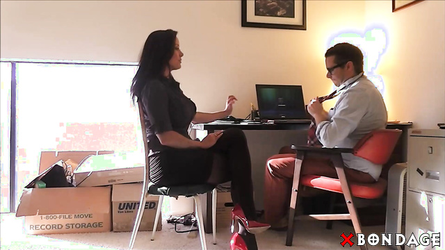 JB Tickling - Christina Carter Tickled For Being A Bad Secretary